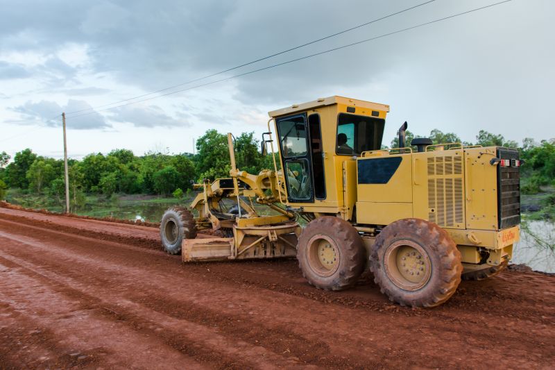Site Preparation with Grading Equipment