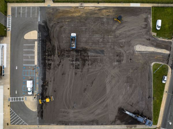 Parking Lot Excavation in Brunswick